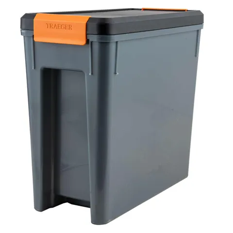 Traeger Plastic Storage Bin/Lid 22 lb 14.5 in long · 7 in wide 1 pk