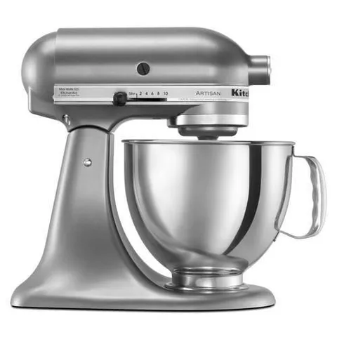 5-Quart 10-Speed Contour Silver Residential Stand Mixer