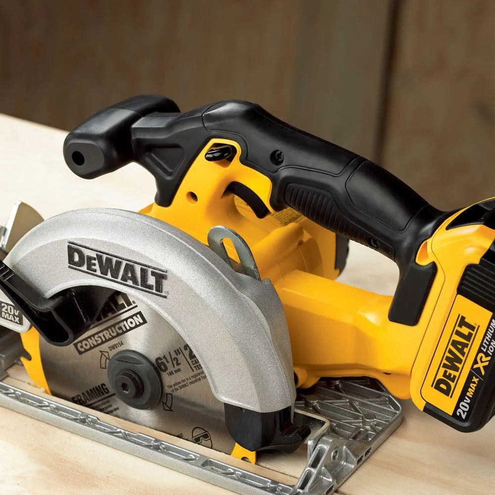 DEWALT 20-Volt MAX Lithium-Ion Cordless 6-1/2 in. Circular Saw (Tool-Only), photo 12 of 15