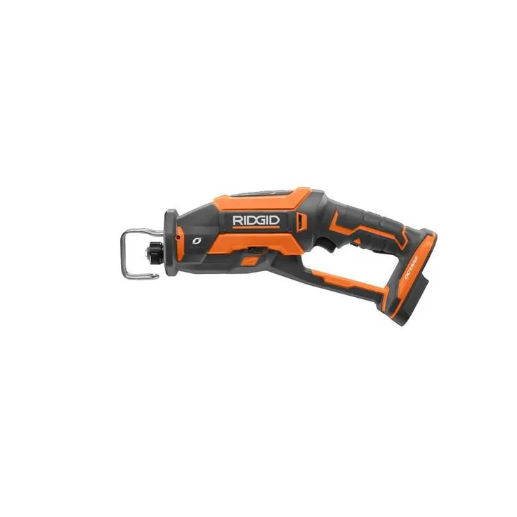 RIDGID 18-Volt OCTANE Cordless Brushless One-Handed Reciprocating Saw Kit with (1) OCTANE Bluetooth 3.0 Ah Battery and Charger, photo 3 of 11