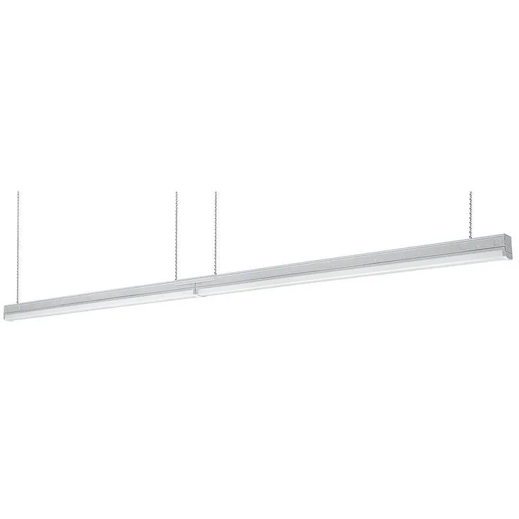 8 ft. (Two 4 ft.) 440-Watt Equivalent Integrated LED White Commercial Strip Light Fixture High Output 11000 Lumens 4000K, photo 6 of 14