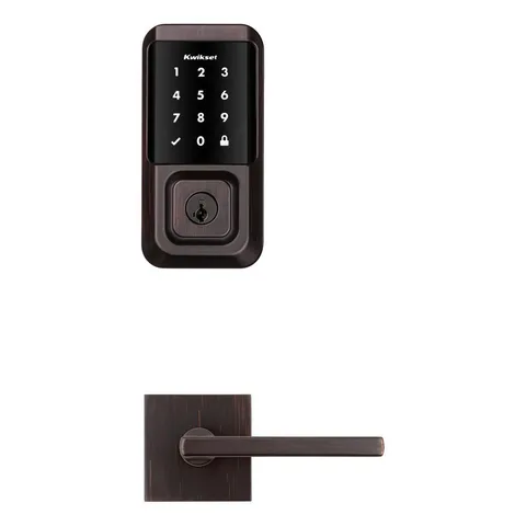 HALO Venetian Bronze Electronic Smart Lock Deadbolt feat SmartKey Security