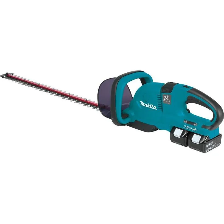 Makita 18-Volt X2 (36-Volt) LXT Lithium-Ion Cordless Hedge Trimmer Kit with Two 5.0 Ah Batteries and Charger, photo 4 of 9