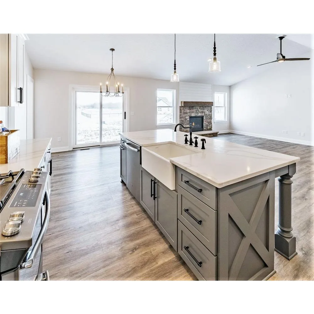 Bradstreet II Farmhouse Fireclay 30 in. Single Bowl Kitchen Sink with Strainer Drain in Crisp White, photo 2 of 13