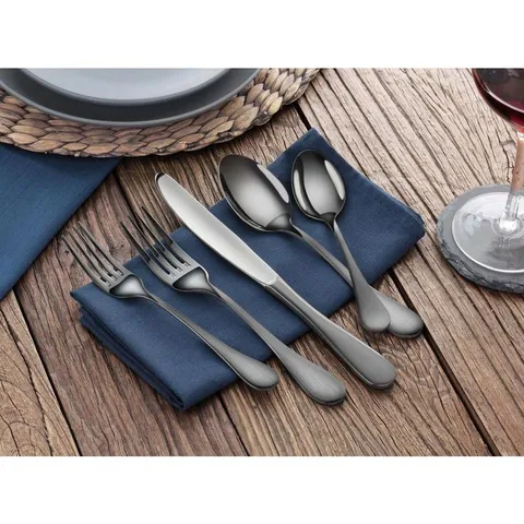 Rain 18/10 Stainless Steel Flatware 20-Piece Set