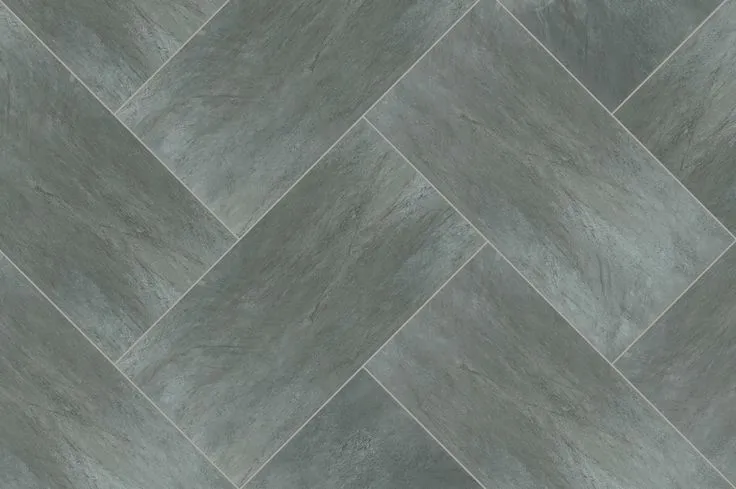 Style Selections Symphony Gray 4-mil x 12-in W x 24-in L Groutable Water Resistant Peel and Stick Luxury Vinyl Tile Flooring, photo 6 of 8