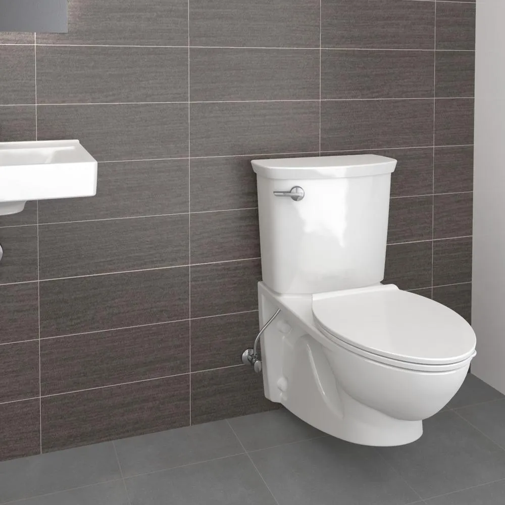 American Standard Glenwall VorMax 1.28 GPF Single Flush Wall-Hung Toilet, Left-Hand Trip Lever, White (Seat Not Included), photo 6 of 16