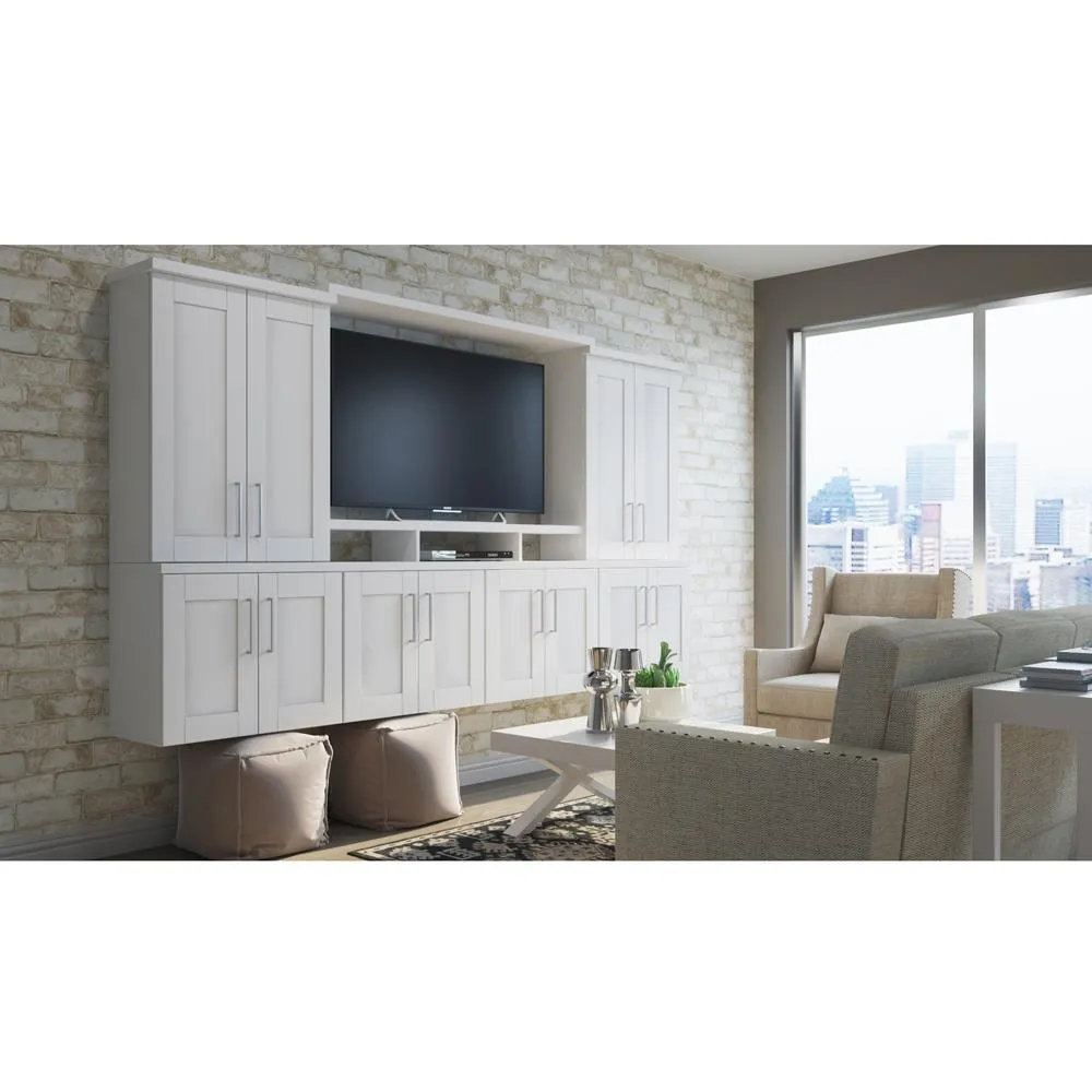 Shaker Assembled 18x34.5x24 in. Drawer Base Kitchen Cabinet with Ball-Bearing Drawer Glides in Satin White, photo 8 of 20