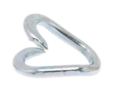 Zinc-Plated Low Carbon Steel Repair Lap Link, 700 lb, 1-1/2 in. Length