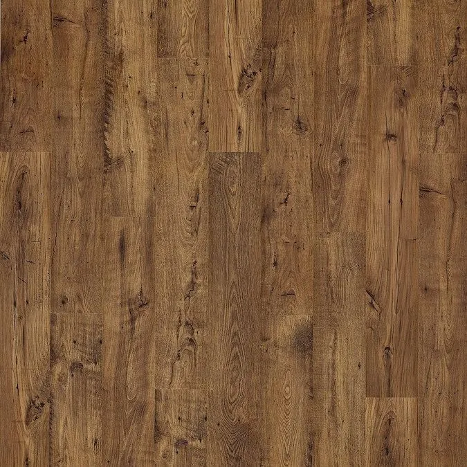 STAINMASTER PetProtect Beckett Ridge Chestnut 12-mm T x 7-1/2-in W x 47-1/4-in L Waterproof Wood Plank Laminate Flooring (22.09-sq ft / Carton), photo 6 of 9
