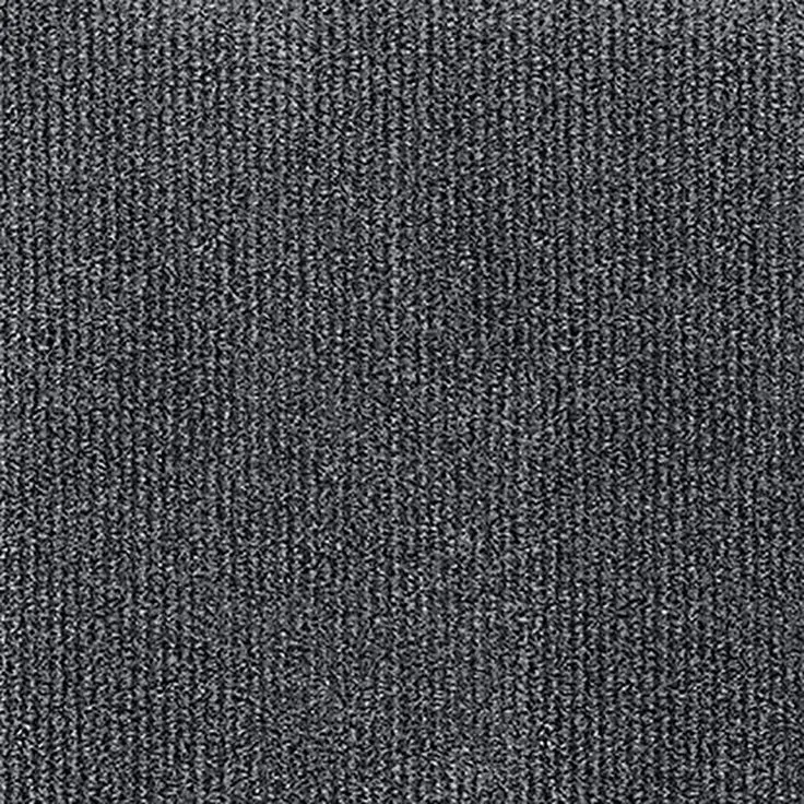 Foss Peel and Stick Ribbed Gunmetal 18 in. x 18 in. Residential Carpet Tile (16 Tiles/Case), photo 8 of 11