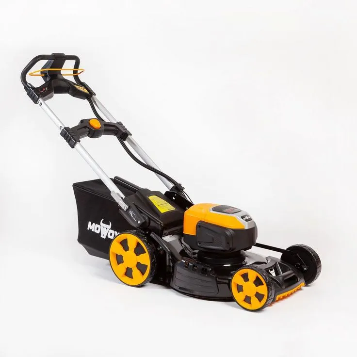 MOWOX 20 in. 82-Volt Self-Propelled Cordless Walk Behind Mower with 5.0 Ah Battery and Charger, photo 7 of 7