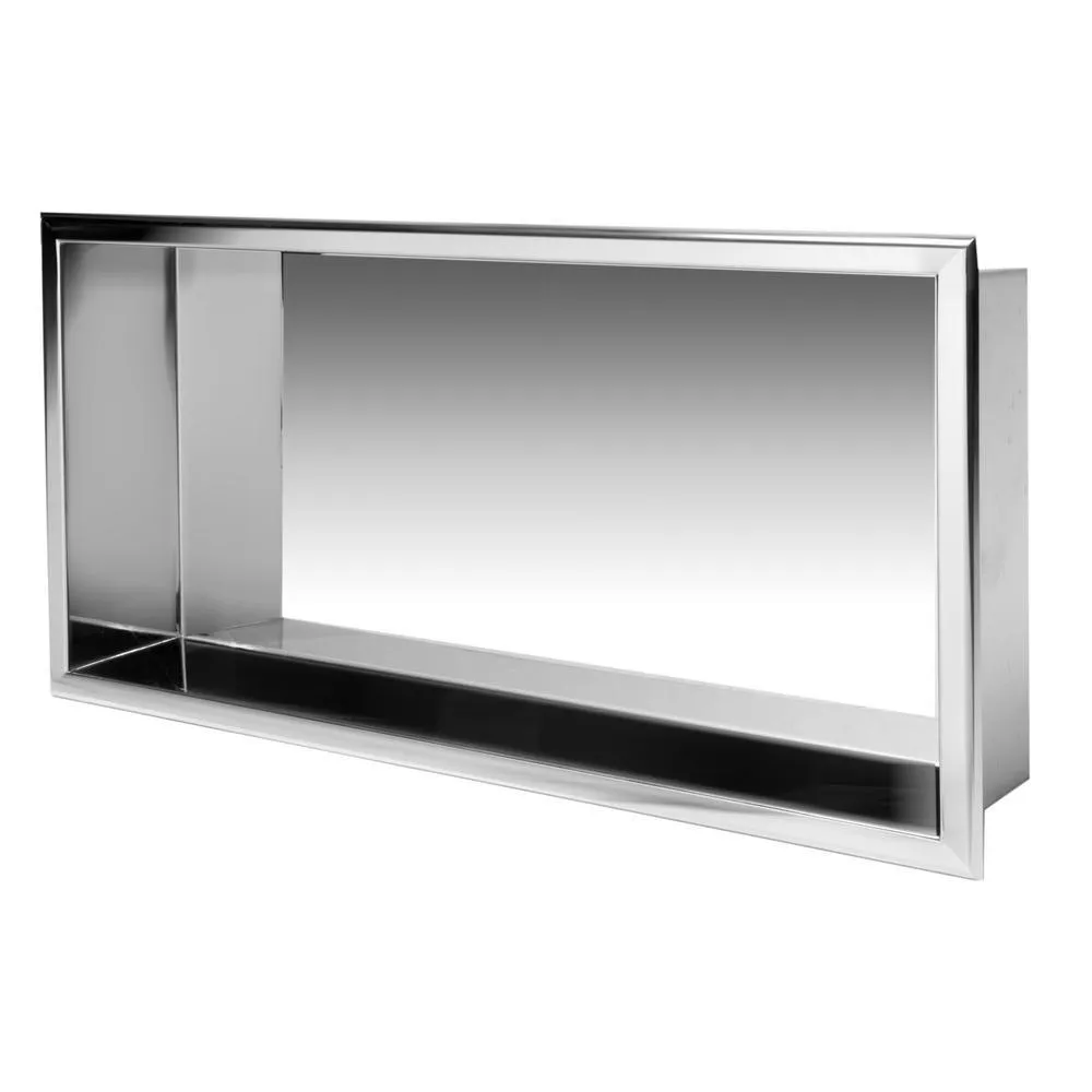 24 in. x 12 in. x 4 in. Niche in Polished Stainless Steel, photo 3 of 12