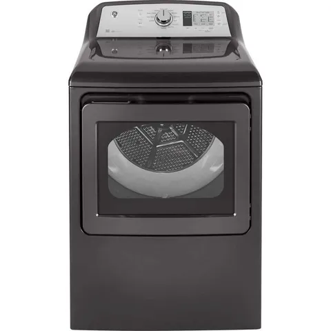 7.4 cu. ft. 240-Volt Diamond Gray Electric Vented Dryer, ENERGY STAR