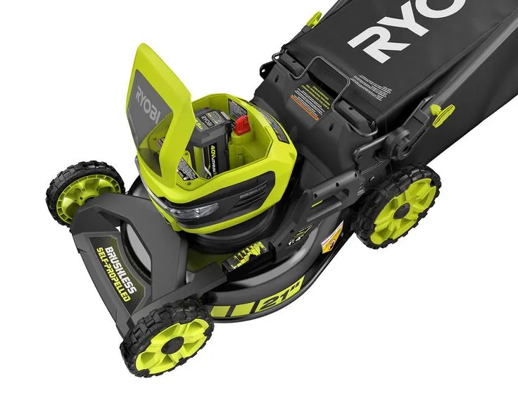 RYOBI 21 in. 40-Volt Lithium-Ion Brushless Cordless Walk Behind Self-Propelled Mower with 7.5 Ah Battery/Charger Included, photo 8 of 8