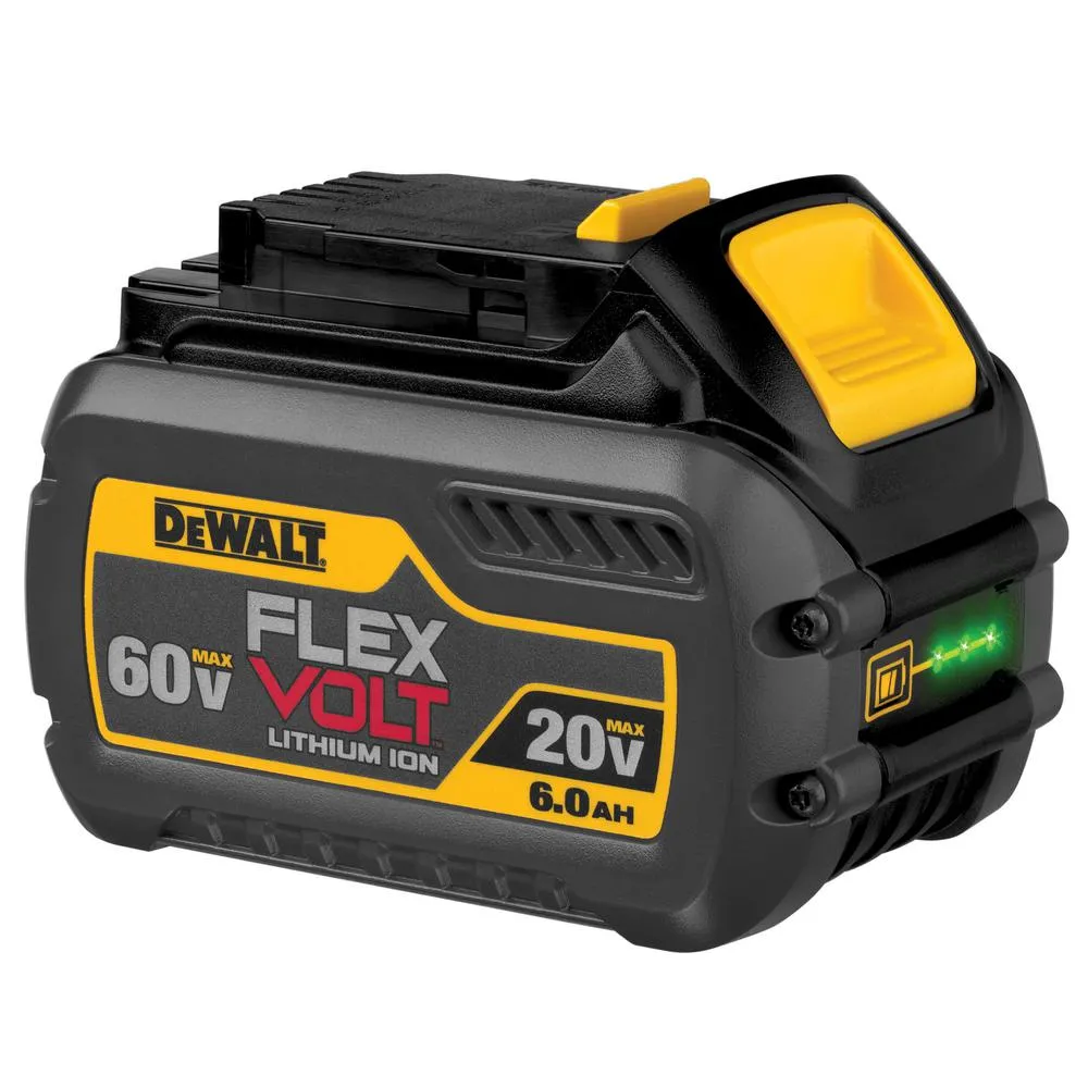 DEWALT FLEXVOLT 60-Volt MAX Lithium-Ion Cordless Brushless Reciprocating Saw with (2) Batteries 2Ah, Charger and Bonus Battery, photo 6 of 12