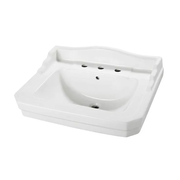 Foremost Series 1930 20-1/4 in. Pedestal Sink Basin in White, photo 5 of 5