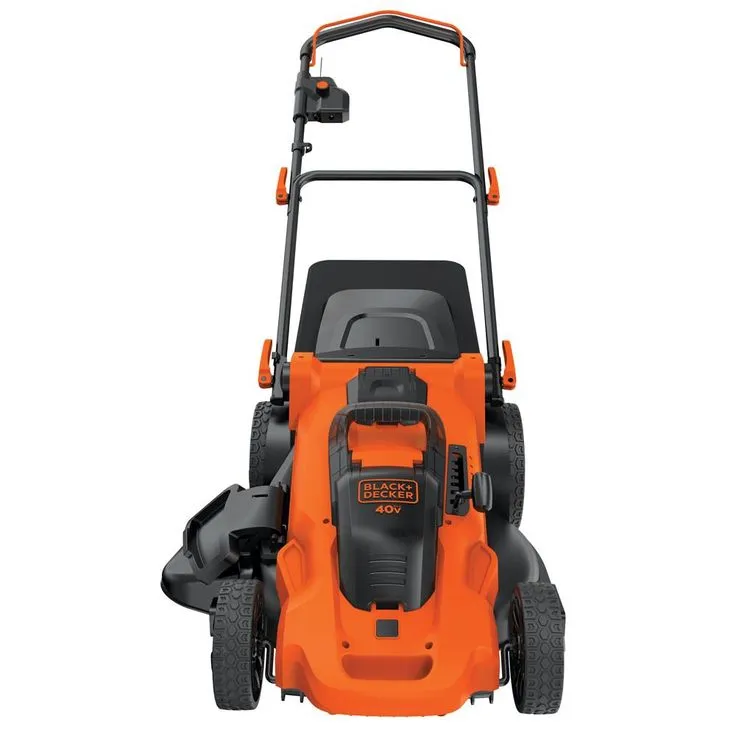 BLACK+DECKER 20 in. 40V MAX Lithium-Ion Cordless Walk Behind Push Lawn Mower with (2) 2.5Ah Batteries & (1) 2.0Ah Battery & Charger, photo 9 of 12