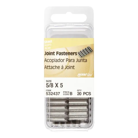 5/8 in Galvanized Joint Fasteners (20-Pack)