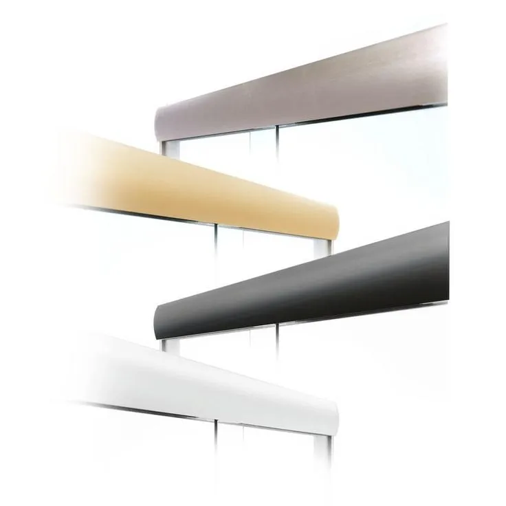 Paragon 3/16 B Series 64 in. x 57 in. Semi-Framed Sliding Tub Door with Towel Bar in Brushed Nickel and Clear Glass, photo 5 of 5