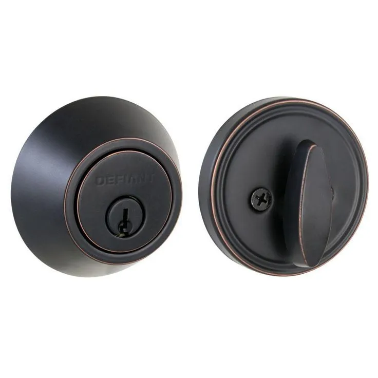 Defiant Single Cylinder Stainless Steel Deadbolt, photo 4 of 11