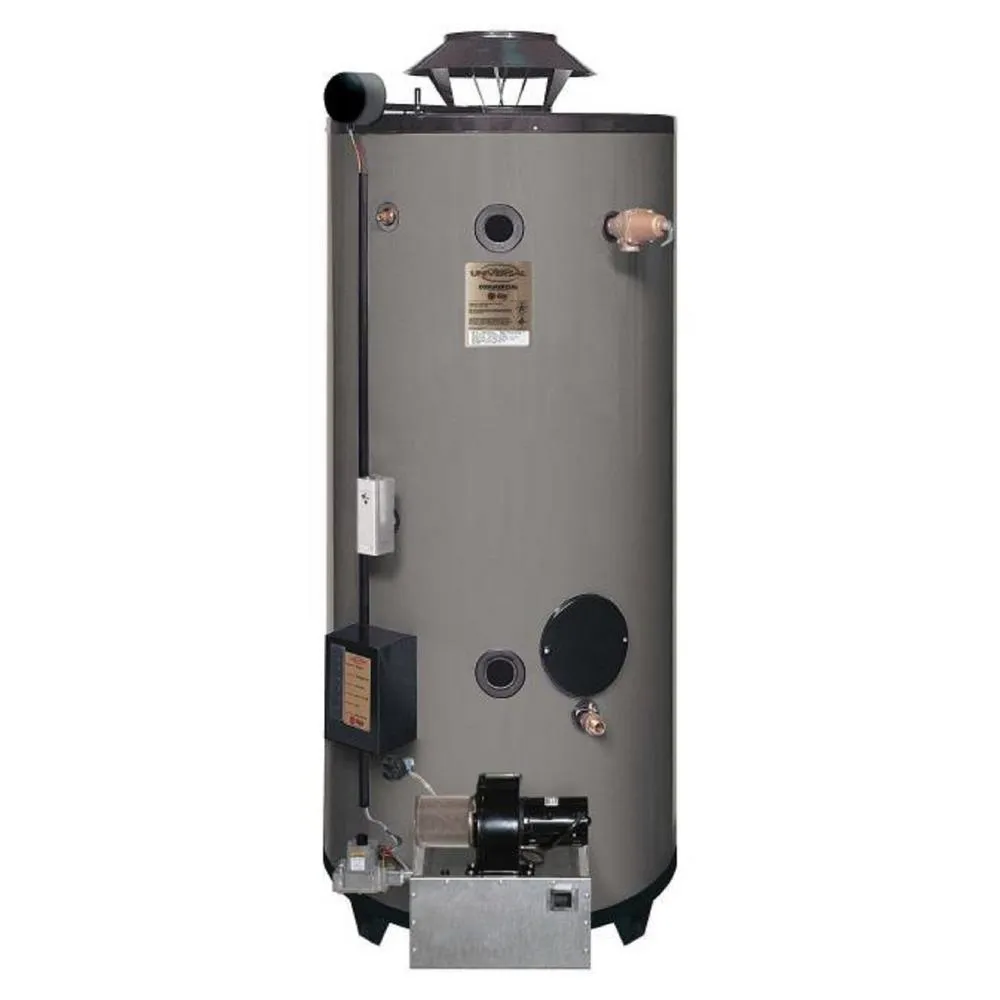 Commercial Universal Heavy Duty 82 Gal. 156K BTU Ultra Low NOx (ULN) Natural Gas Tank Water Heater, photo 4 of 7