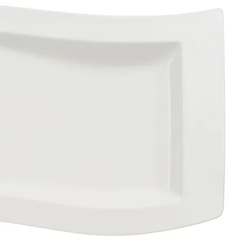 NewWave White Porcelain 19.5 in. Rectangular Platter