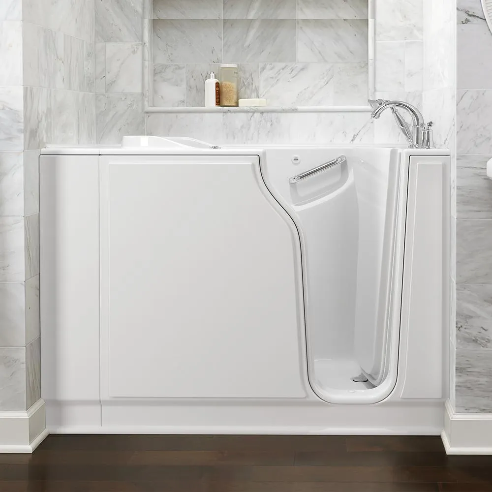 Gelcoat Value Series 52 in. x 30 in. Right Hand Walk-In Air Bathtub in White, photo 5 of 15