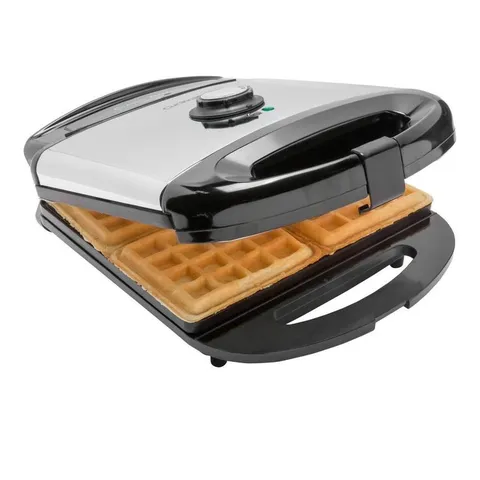 Classic 4-Slice Stainless Steel American Waffle Maker