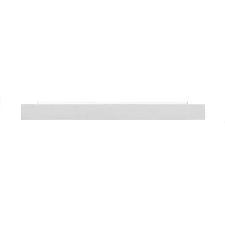 24 in. W x 32 in. H Framed Rectangular Bathroom Vanity Mirror in White, photo 2 of 4
