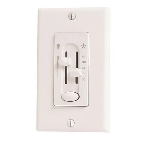 Fan and Light Dual-Slide Preset Switch