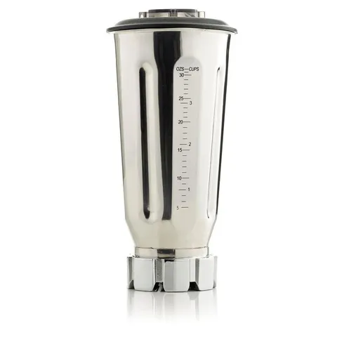 1 HP 32 oz. 2-Speed Silver Blender with Stainless Steel Jar