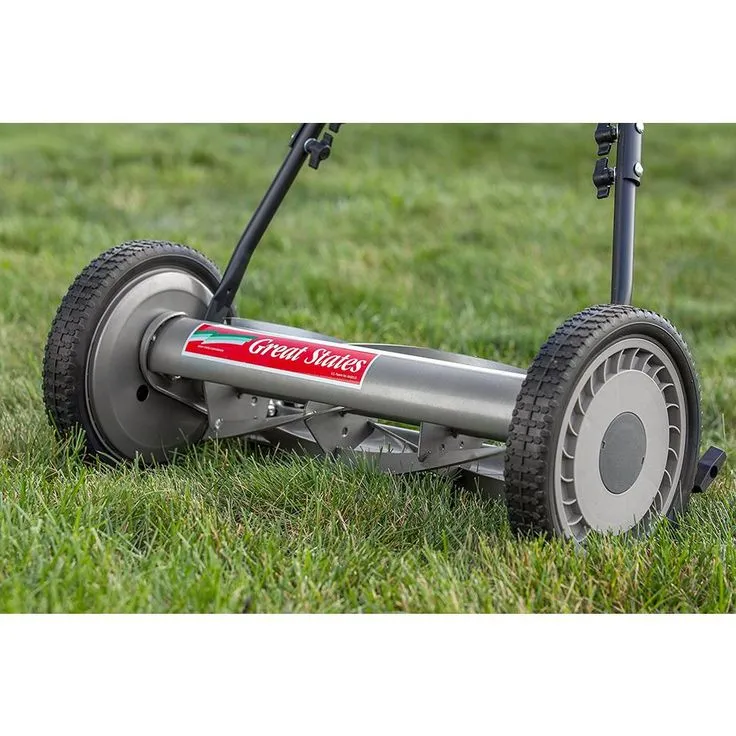 Great States Corporation 18 in. Manual Walk-Behind Non-Electric Reel Lawn Mower, photo 5 of 5