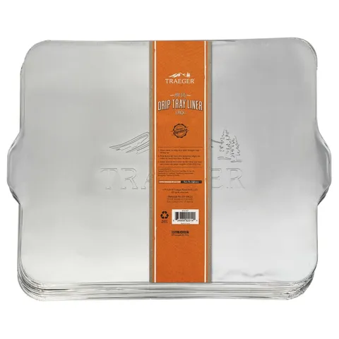 Traeger Aluminum Drip Tray Liner 22 in long · 15.5 in wide For Pro 575/22/20