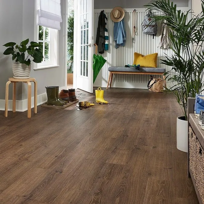 Pergo Pro +WetProtect Aventcross Oak Waterproof Laminate Flooring - 22.17 sq ft, photo 10 of 11