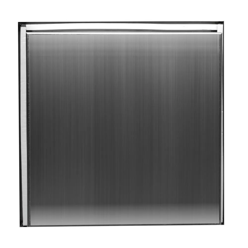 12 in. x 12 in. x 4 in. Niche in Brushed Stainless Steel, photo 6 of 8