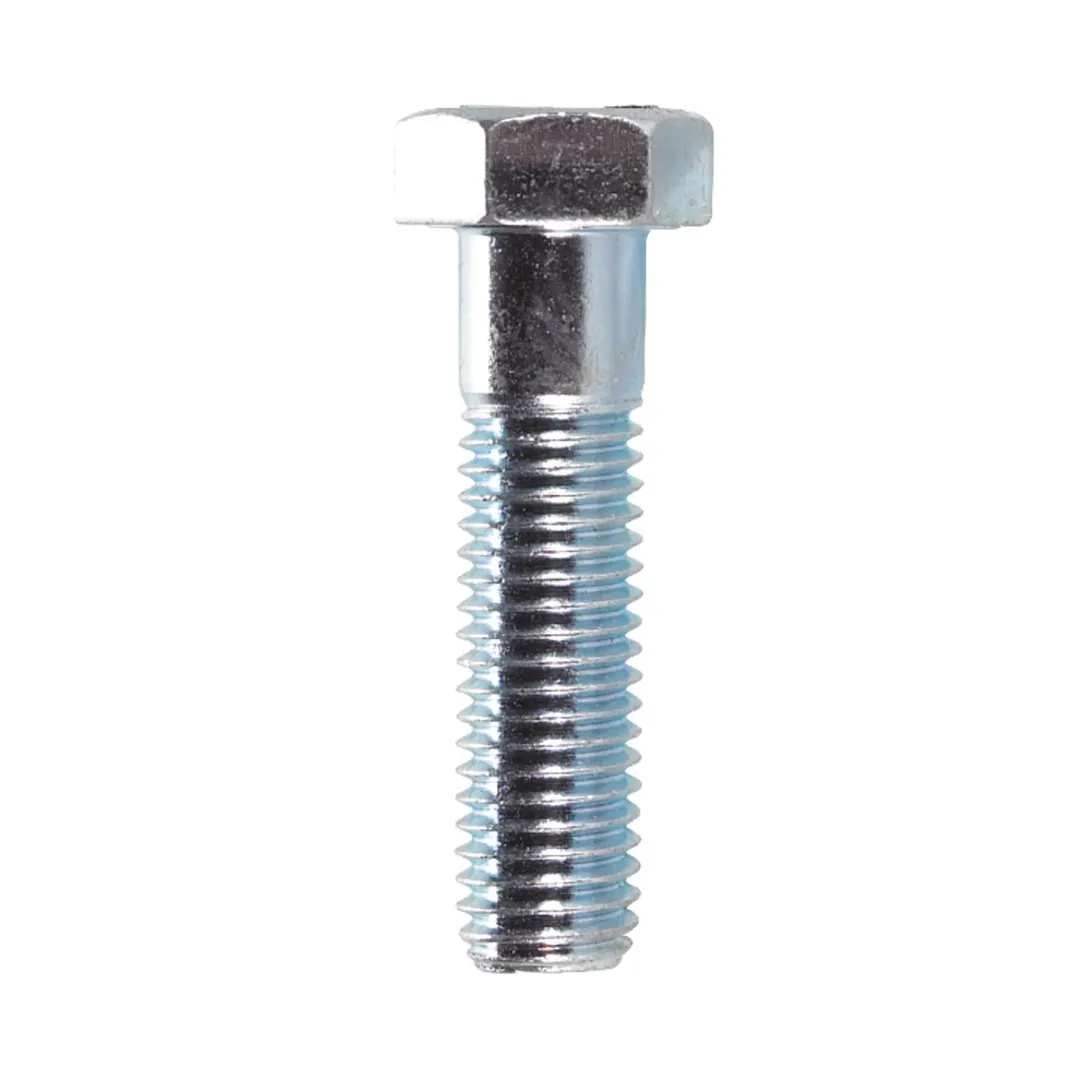 Hillman 5/8 in. Diameter x 2-1/2 in. Length Heat-Treated Zinc Steel Hex Head Cap Screw, 25-Pack, photo 2 of 2