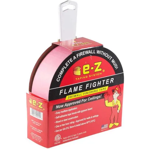 2 in × 250 ft Fire Tape Mudless Drywall Joint Tape