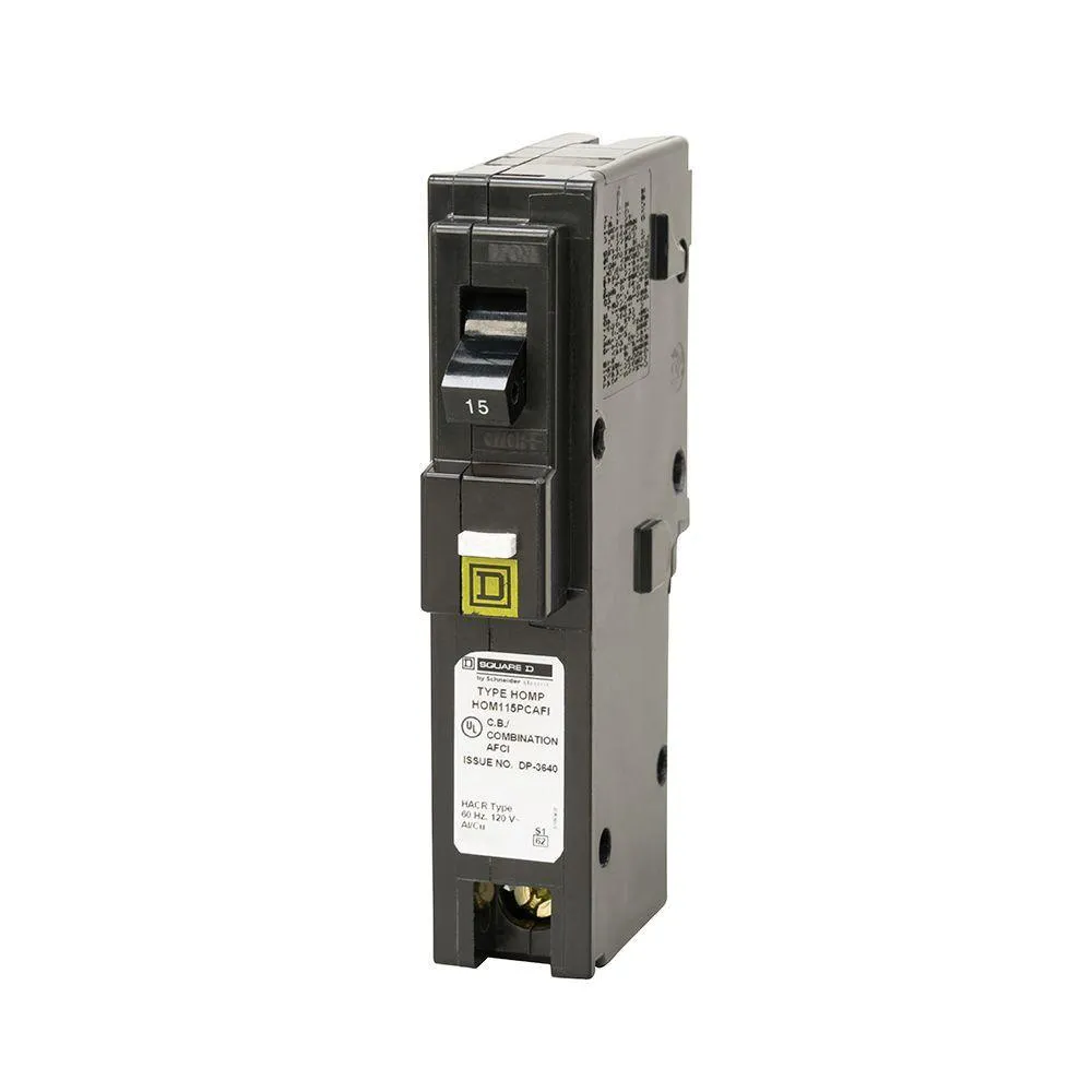 Schneider Electric Square D Homeline 20 Amp Single-Pole Plug-On Neutral Dual Function (CAFCI & GFCI) Circuit Breaker, HOM120PDFC, photo 3 of 23