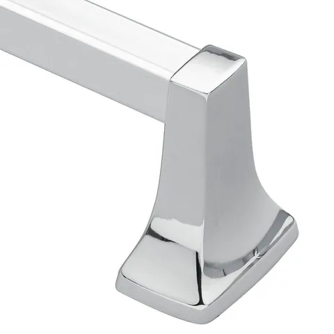 Contemporary 18 in. Towel Bar in Chrome