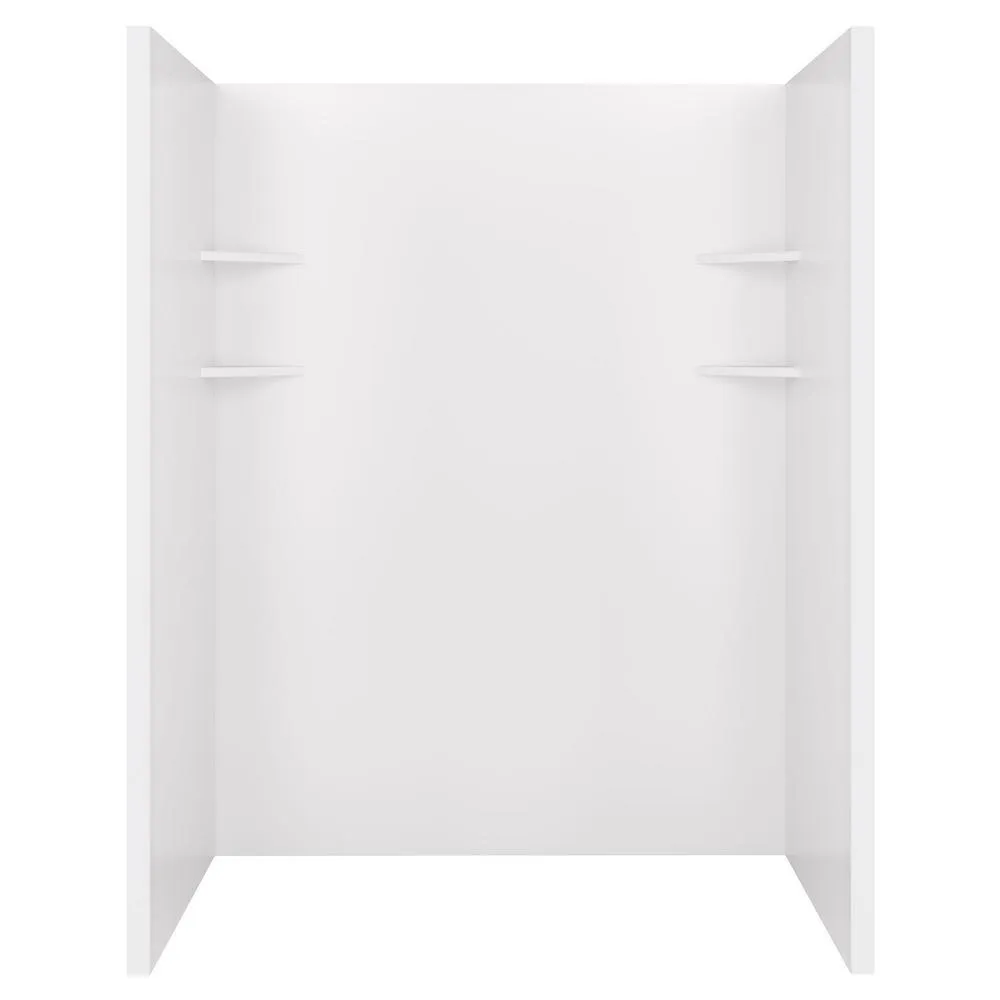 Corner Shelf in Dove White (2-Pack), photo 2 of 4