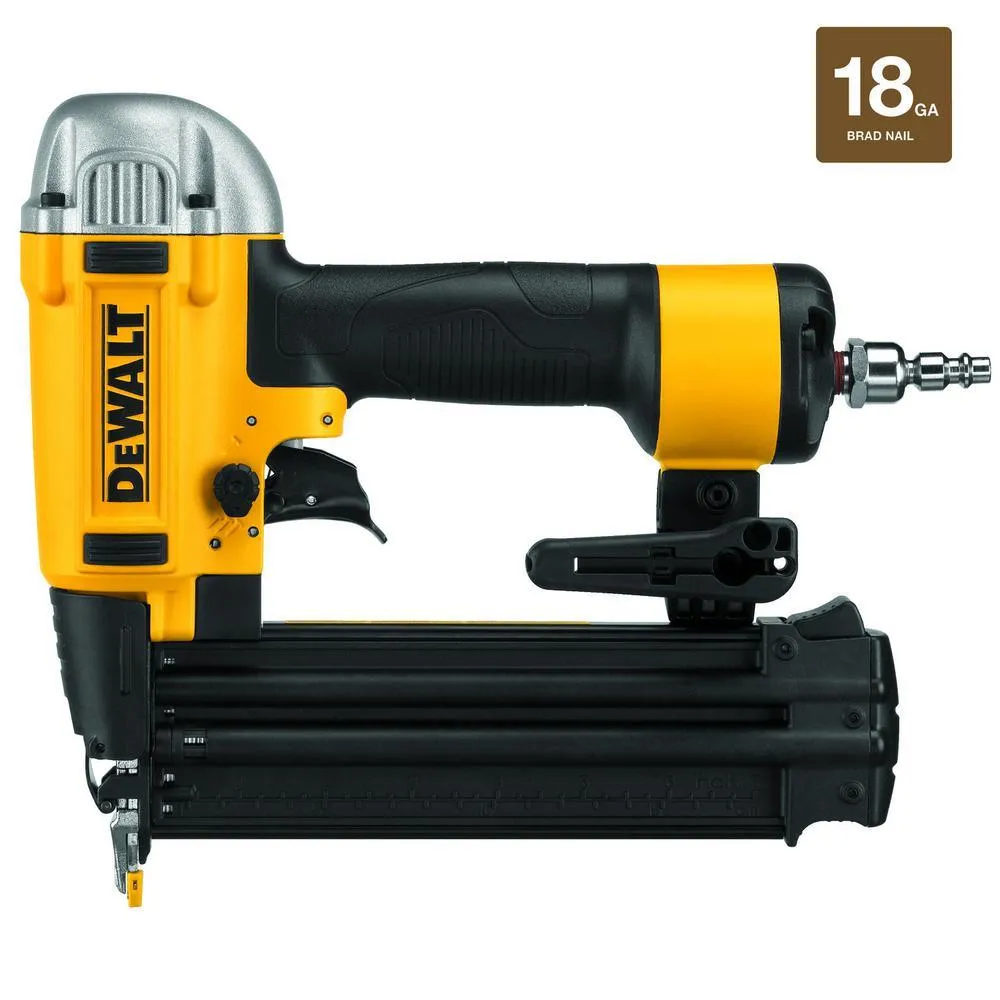 DEWALT 6 Gal. Heavy-Duty Pancake Electric Air Compressor and 18-Gauge Brad Nailer Combo Kit with Bonus Pin Nailer, photo 7 of 12