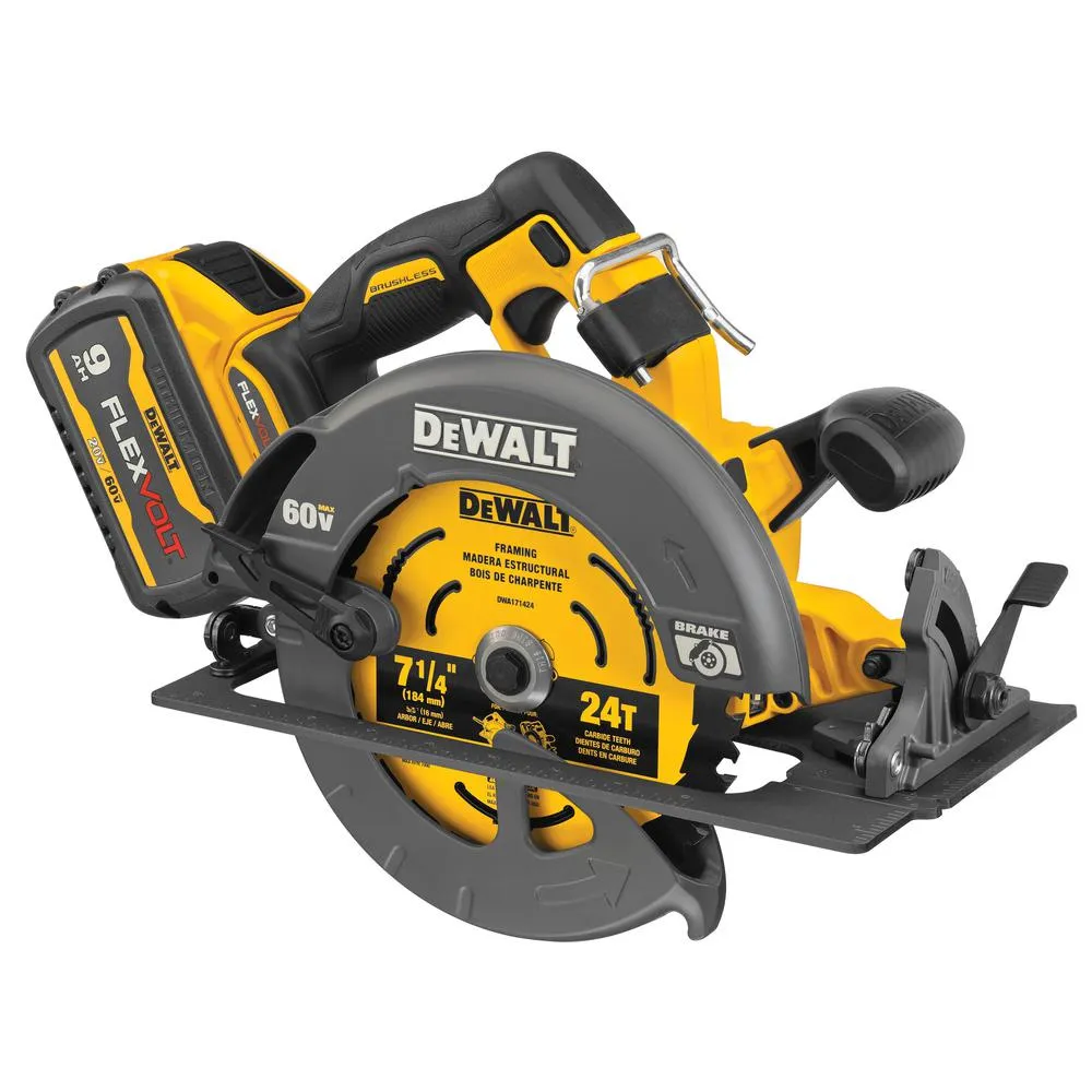 DEWALT FLEXVOLT 60-Volt MAX 7-1/4 in. Cordless Brushless Circular Saw (Tool-Only), photo 3 of 7