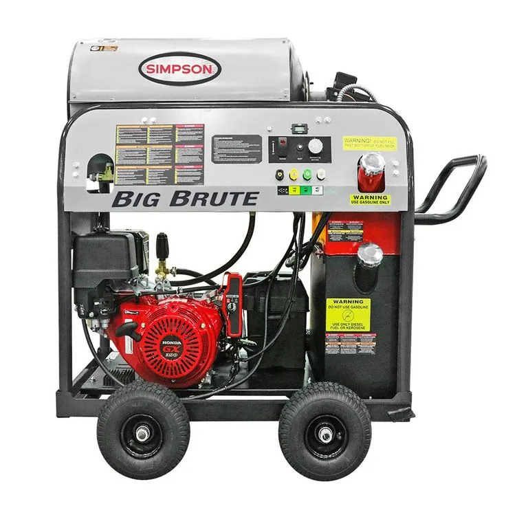 Simpson Big Brute 4000 PSI at 4.0 GPM Hot Water HONDA GX390 Gas Pressure Washer with COMET Triplex Plunger Pump Professional, photo 2 of 6