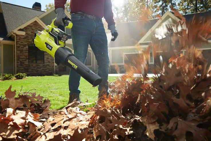 RYOBI 125 MPH 550 CFM 40-Volt Lithium-Ion Brushless Cordless Jet Fan Leaf Blower - 4.0 Ah Battery and Charger Included, photo 5 of 8