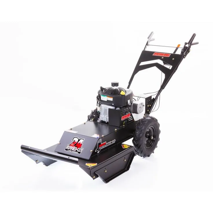 Swisher Predator 24 in. 11.5 HP 4-Speed Briggs & Stratton Gas Recoil Start Self-Propelled Walk Behind Brush Cutter Mower, photo 9 of 10