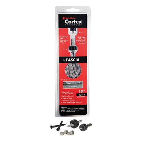 Cortex Hidden Fastening System for Trex Fascia