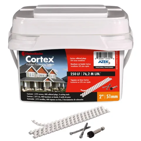 Cortex Hidden Fastening System for AZEK Trim
