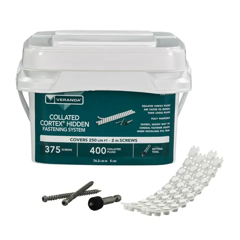 Cortex Hidden Fastener System for Veranda Trim