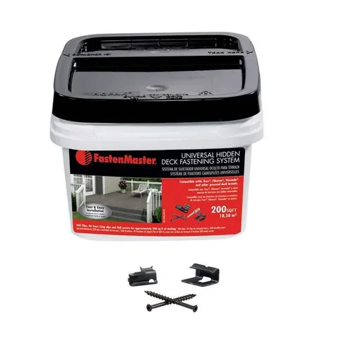 Universal Hidden Deck Fastening System